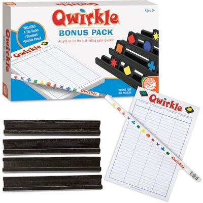 Mindware Qwirkle Bonus Pack - Jeu - Publicité Mindware Qwirkle Bonus Pack - Jeu - Publicité