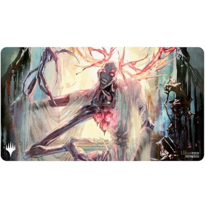 Ultra Pro Magic: The Gathering Playmat Mythic Cycle White Duskmourn - Publicité Ultra Pro Magic: The Gathering Playmat Mythic Cycle White Duskmourn - Publicité