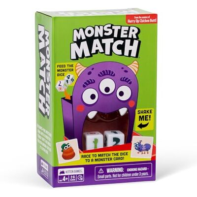 Exploding Kittens Monster Match – Matching Dice for Kids Ages 4+– 2-6 Players – Fun Family Night Creative Kid Play - Publicité Exploding Kittens Monster Match – Matching Dice for Kids Ages 4+– 2-6 Players – Fun Family Night Creative Kid Play - Publicité