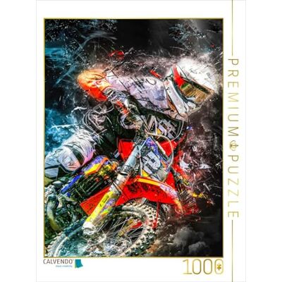 CALVENDO Puzzle Motocross 1000 Pieces 48 x 64 cm from Peter Roder - Publicité CALVENDO Puzzle Motocross 1000 Pieces 48 x 64 cm from Peter Roder - Publicité