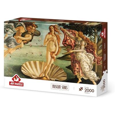ART Puzzle 2000 pièces : La Naissance de Vénus de Sandro Botticelli - Publicité ART Puzzle 2000 pièces : La Naissance de Vénus de Sandro Botticelli - Publicité
