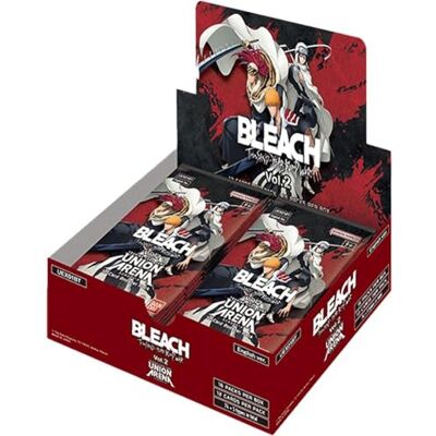 BANDAI Union Arena UEX01BT Lot de 16 paquets de cartes Booster Box Blanchiment : Thousand Year Blood War Vol. 2 - Publicité BANDAI Union Arena UEX01BT Lot de 16 paquets de cartes Booster Box Blanchiment : Thousand Year Blood War Vol. 2 - Publicité