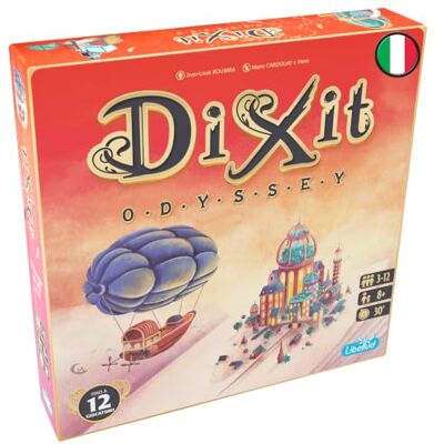 Asmodee Asterion 8005 Dixit Odyssey, Jeu de société- version italienne - Publicité Asmodee Asterion 8005 Dixit Odyssey, Jeu de société- version italienne - Publicité