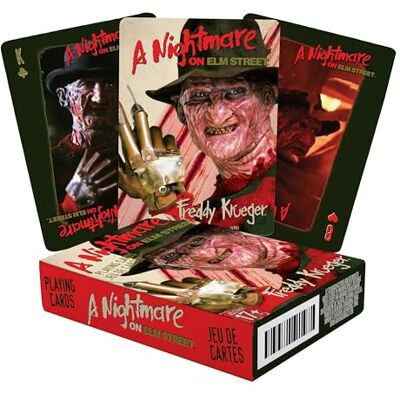 AQUARIUS 52320 Cartes à Jouer Nightmare on Elm Street, Multicolore, 7,6 cm - Publicité AQUARIUS 52320 Cartes à Jouer Nightmare on Elm Street, Multicolore, 7,6 cm - Publicité