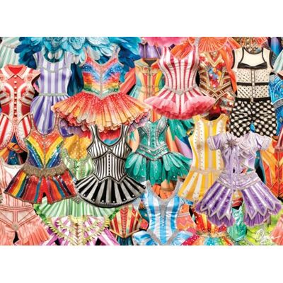 Buffalo Games Aimee Stewart Carnival Costumes 1000 Piece Jigsaw Puzzle for Adults -Challenging Puzzle Perfect for Game Nights Finished Size is 26.75 x 19.75 - Publicité Buffalo Games Aimee Stewart Carnival Costumes 1000 Piece Jigsaw Puzzle for Adults -Challenging Puzzle Perfect for Game Nights Finished Size is 26.75 x 19.75 - Publicité