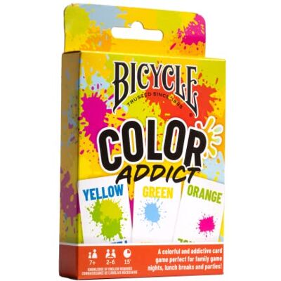 Bicycle Color Addict Card Game - Publicité Bicycle Color Addict Card Game - Publicité