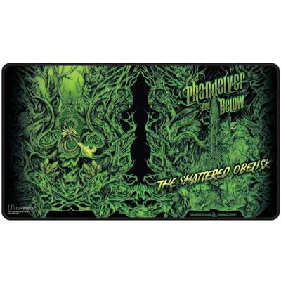 Ultra Pro Tapis de jeu noir cousu Plongez dans l'aventure avec des œuvres d'art alternatives pour Phandelver et ci-dessous : l'obélisque brisé dans les donjons et les dragons, protège les cartes, - Publicité Ultra Pro Tapis de jeu noir cousu Plongez dans l'aventure avec des œuvres d'art alternatives pour Phandelver et ci-dessous : l'obélisque brisé dans les donjons et les dragons, protège les cartes, - Publicité