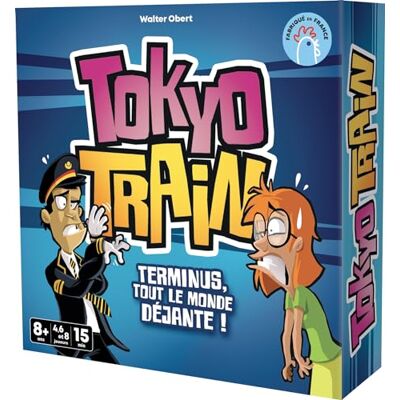 Asmodee Tokyo Train Jeu de Cartes d'Ambiance pour Enfants dès 8 Ans Soyez + Vifs & Expressifs Que Vos Adversaires Jeu de Société Famille Made in France 15 Min 4 à 8 Joueurs en Français - Publicité Asmodee Tokyo Train Jeu de Cartes d'Ambiance pour Enfants dès 8 Ans Soyez + Vifs & Expressifs Que Vos Adversaires Jeu de Société Famille Made in France 15 Min 4 à 8 Joueurs en Français - Publicité