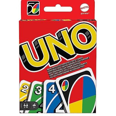 Mattel Games UNO Clipstrip BGY49 Jeu de société - Publicité Mattel Games UNO Clipstrip BGY49 Jeu de société - Publicité