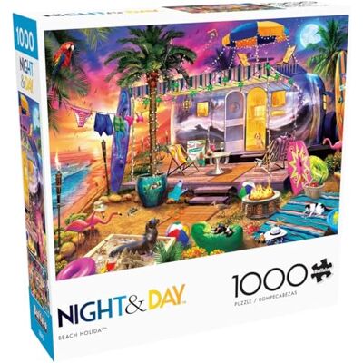 Buffalo Games Jeff Haynie – Vacances à la Plage – Puzzle de 1000 pièces pour Adultes – Puzzle Stimulant Parfait pour Les soirées de Jeu – La Taille finie est de 68 x 50 cm - Publicité Buffalo Games Jeff Haynie – Vacances à la Plage – Puzzle de 1000 pièces pour Adultes – Puzzle Stimulant Parfait pour Les soirées de Jeu – La Taille finie est de 68 x 50 cm - Publicité