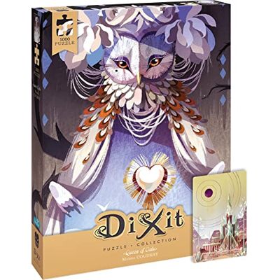 Libellud , Dixit Puzzle Collection Queen of Owls 1000 Pièces, Format 48 x 68 cm, A partir de 14 Ans, Neutre linguistique - Publicité Libellud , Dixit Puzzle Collection Queen of Owls 1000 Pièces, Format 48 x 68 cm, A partir de 14 Ans, Neutre linguistique - Publicité