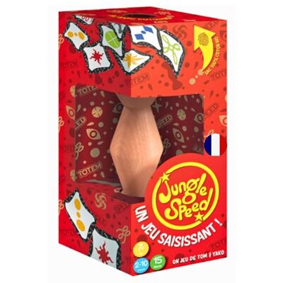 Jungle Speed Asmodee Classique Jeu de Rapidité pour Enfants dès 7 Ans Jeu de Société & d'Ambiance 2 à 10 Joueurs Version en Bois Eco-Responsable avec Sac de Rangement 15 Min- Zygomatic - Publicité Jungle Speed Asmodee Classique Jeu de Rapidité pour Enfants dès 7 Ans Jeu de Société & d'Ambiance 2 à 10 Joueurs Version en Bois Eco-Responsable avec Sac de Rangement 15 Min- Zygomatic - Publicité