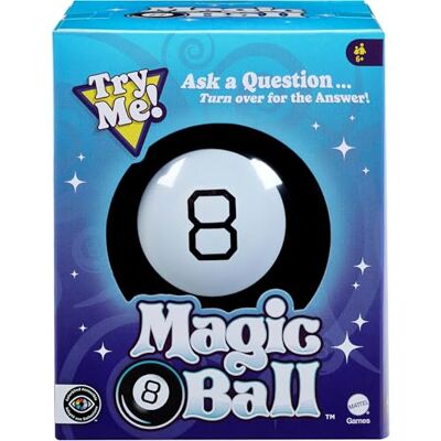 Mattel Games Magic 8 Ball Version Anglaise - Publicité Mattel Games Magic 8 Ball Version Anglaise - Publicité