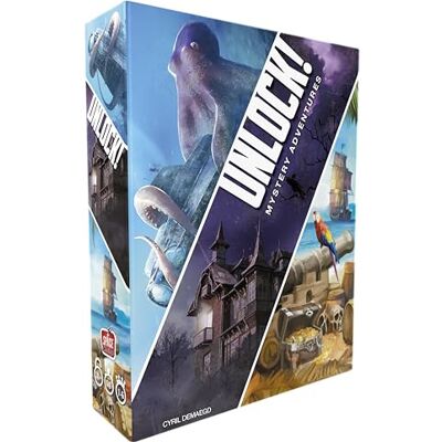 Asmodee Space Cowboys Unlock! : Mystery Adventures Jeu Escape Game Escape Game enfant et adulte Jeux de cartes Jeu enfant à partir de 10 ans 1 à 6 joueurs Version française - Publicité Asmodee Space Cowboys Unlock! : Mystery Adventures Jeu Escape Game Escape Game enfant et adulte Jeux de cartes Jeu enfant à partir de 10 ans 1 à 6 joueurs Version française - Publicité