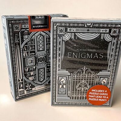 SOLOMAGIA Enigmas Midnight Edition Playing Cards - Publicité SOLOMAGIA Enigmas Midnight Edition Playing Cards - Publicité