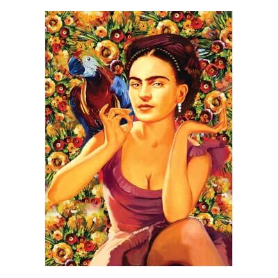Anatolian Puzzle 1000 pièces : Frida Kahlo - Publicité Anatolian Puzzle 1000 pièces : Frida Kahlo - Publicité