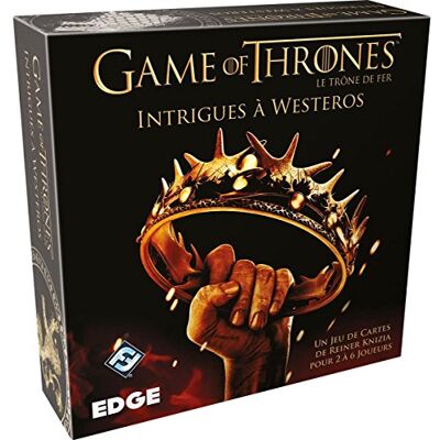 Asmodee Edge Game of Thrones Le Trône de Fer : Intrigues à Westeros Jeu de société À partir de 8 Ans 2 à 6 Joueurs 15 à 30 Minutes - Publicité Asmodee Edge Game of Thrones Le Trône de Fer : Intrigues à Westeros Jeu de société À partir de 8 Ans 2 à 6 Joueurs 15 à 30 Minutes - Publicité