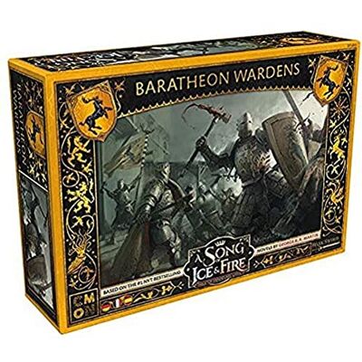 CMON A Song of Ice & Fire Gardien de Maison Baratheon Extension Table 2 Joueurs À partir de 14 Ans et + 45 Minutes Allemand Multilingue - Publicité CMON A Song of Ice & Fire Gardien de Maison Baratheon Extension Table 2 Joueurs À partir de 14 Ans et + 45 Minutes Allemand Multilingue - Publicité