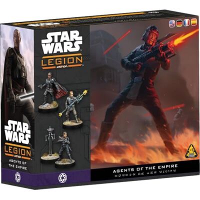 Asmodee Star Wars™ Légion Agents of The Empire Atomic Mass Games Extension jeu expert de figurines Empire Galactique multilingue - Publicité Asmodee Star Wars™ Légion Agents of The Empire Atomic Mass Games Extension jeu expert de figurines Empire Galactique multilingue - Publicité