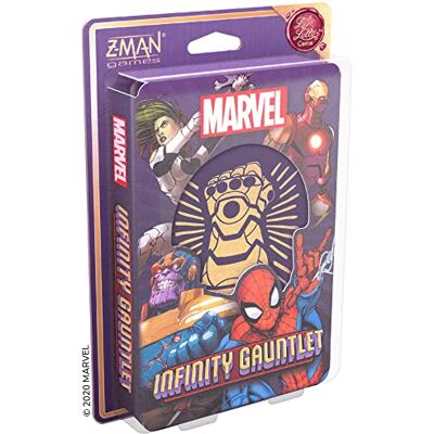 Asmodee Z Man Games ZMGMZ01 Marvel Infinity Gauntlet: A Love Letter Game, Mixed Colours - Publicité Asmodee Z Man Games ZMGMZ01 Marvel Infinity Gauntlet: A Love Letter Game, Mixed Colours - Publicité