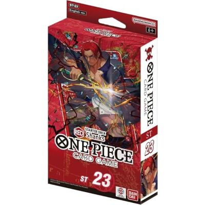 BANDAI One Piece Card Game Deck Starter Deck ST-23 Shanks - Publicité BANDAI One Piece Card Game Deck Starter Deck ST-23 Shanks - Publicité