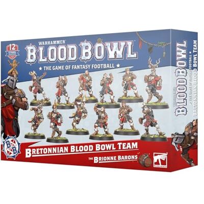 Games Workshop Blood Bowl : Équipe Bretonnienne Les Barons Brionne - Publicité Games Workshop Blood Bowl : Équipe Bretonnienne Les Barons Brionne - Publicité