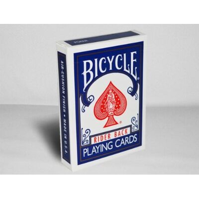 Bicycle Rider Back Bleu Cartes de Poker - Publicité Bicycle Rider Back Bleu Cartes de Poker - Publicité