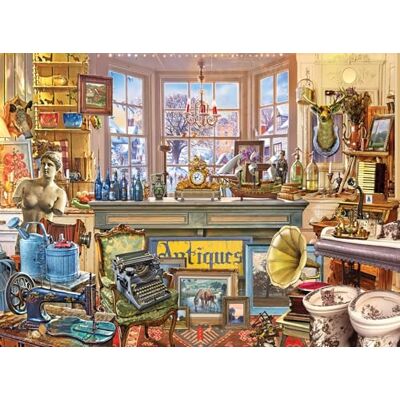 Anatolian Puzzle 1000 pièces : Magasin d'antiquités - Publicité Anatolian Puzzle 1000 pièces : Magasin d'antiquités - Publicité