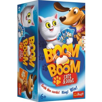 Jeu Boom Boom Cats & Dogs - Jeu de cartes - Publicité Jeu Boom Boom Cats & Dogs - Jeu de cartes - Publicité