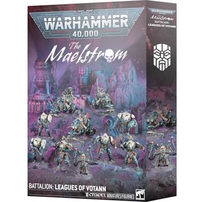 Games Workshop Warhammer 49K The Maelstrom Battalion: Leagues of Votann - Publicité Games Workshop Warhammer 49K The Maelstrom Battalion: Leagues of Votann - Publicité