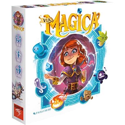 Asmodee Hurrican Via Magica Jeu de société À partir de 7 Ans 2 à 6 Joueurs 30 Minutes - Publicité Asmodee Hurrican Via Magica Jeu de société À partir de 7 Ans 2 à 6 Joueurs 30 Minutes - Publicité