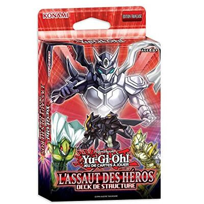 KONAMI - Assault of Heroes - Yu-Gi-Oh! - Structure Deck - Structure Deck - Publicité KONAMI - Assault of Heroes - Yu-Gi-Oh! - Structure Deck - Structure Deck - Publicité