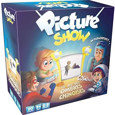Asmodee Zygomatic Picture Show Jeu de société À partir de 7 ans 2 à 8 joueurs 20 minutes - Publicité Asmodee Zygomatic Picture Show Jeu de société À partir de 7 ans 2 à 8 joueurs 20 minutes - Publicité