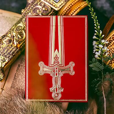 SOLOMAGIA Arthurian Playing Cards by Kings Wild - Publicité SOLOMAGIA Arthurian Playing Cards by Kings Wild - Publicité