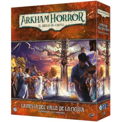Asmodee Fantasy Flight Games Extension de Campagne Arkham Horror LCG : la fête de la vallée de la pruche Jeu de Cartes à partir de 14 Ans De 1 à 4 Joueurs 30 à 120 Minutes par Partie Espagnol - Publicité Asmodee Fantasy Flight Games Extension de Campagne Arkham Horror LCG : la fête de la vallée de la pruche Jeu de Cartes à partir de 14 Ans De 1 à 4 Joueurs 30 à 120 Minutes par Partie Espagnol - Publicité