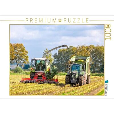 CALVENDO Puzzle Claas Jaguar 950 et Fendt 724 Vario avec l'autochargeuse Fendt Tigo 65 XR D 1000 Pieces 64 x 48 cm from Andreas Jannusch - Publicité CALVENDO Puzzle Claas Jaguar 950 et Fendt 724 Vario avec l'autochargeuse Fendt Tigo 65 XR D 1000 Pieces 64 x 48 cm from Andreas Jannusch - Publicité