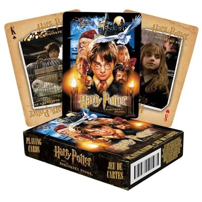 AQUARIUS Harry Potter 52415 Jeu de Cartes en Pierre du Sorcier Multicolore - Publicité AQUARIUS Harry Potter 52415 Jeu de Cartes en Pierre du Sorcier Multicolore - Publicité