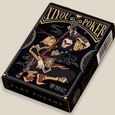 SOLOMAGIA XIYOU Poker Journey to The West Dark Edition (Black) Playing Cards - Publicité SOLOMAGIA XIYOU Poker Journey to The West Dark Edition (Black) Playing Cards - Publicité
