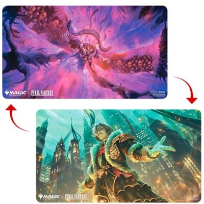Ultra Pro Final Fantasy x Universes Beyond Emet-Selch, Unsundered/Hades, Sorcerer of ELD Double-Sided Playmat for Magic: The Gathering - Publicité Ultra Pro Final Fantasy x Universes Beyond Emet-Selch, Unsundered/Hades, Sorcerer of ELD Double-Sided Playmat for Magic: The Gathering - Publicité