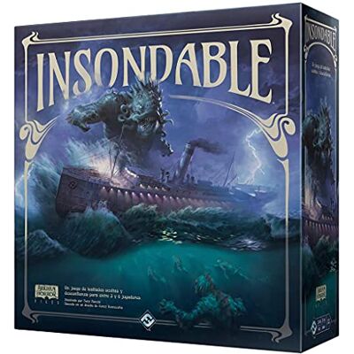 Asmodee Fantasy Flight Games Insondable Jeu de Table en Espagnol - Publicité Asmodee Fantasy Flight Games Insondable Jeu de Table en Espagnol - Publicité