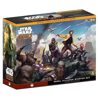 Asmodee Star Wars™: Legion – Boîte de Démarrage Alliance Rebelle AMG - Publicité Asmodee Star Wars™: Legion – Boîte de Démarrage Alliance Rebelle AMG - Publicité