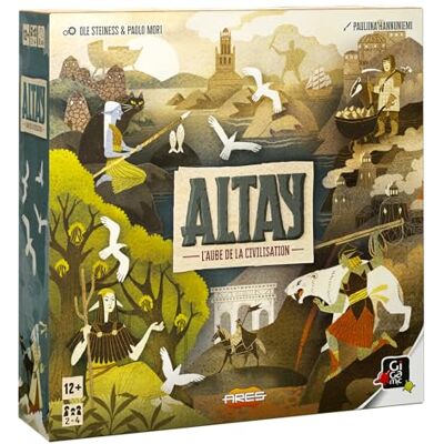 Gigamic Altay - Jeu de Stratégie pour 2+ Joueurs - Publicité Gigamic Altay - Jeu de Stratégie pour 2+ Joueurs - Publicité
