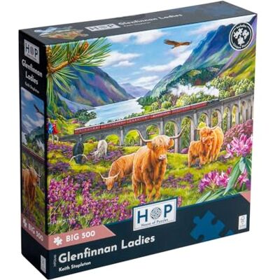 HOP - Pieces XXL - Les Dames des Glenfinnan - Puzzle - Publicité HOP - Pieces XXL - Les Dames des Glenfinnan - Puzzle - Publicité