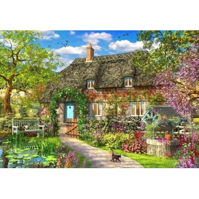 Bluebird Puzzle 1000 pièces The Old Cottage - Publicité Bluebird Puzzle 1000 pièces The Old Cottage - Publicité