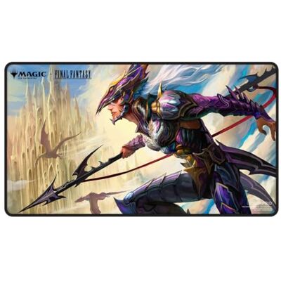 Ultra Pro Magic: The Gathering Universes Beyond: Final Fantasy Tapis de Jeu à surpiqûres Noires Premium Kain, Traitorous Dragoon UK - Publicité Ultra Pro Magic: The Gathering Universes Beyond: Final Fantasy Tapis de Jeu à surpiqûres Noires Premium Kain, Traitorous Dragoon UK - Publicité