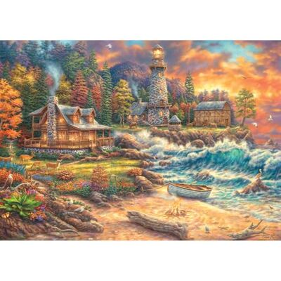 Anatolian Puzzle Providence by The Sea, puzzle 3000 pièces, #4934 - Publicité Anatolian Puzzle Providence by The Sea, puzzle 3000 pièces, #4934 - Publicité