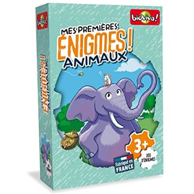 Bioviva 200172 Mes Premières Enigmes Animaux - Publicité Bioviva 200172 Mes Premières Enigmes Animaux - Publicité