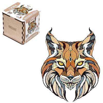 ART Lynx S Wooden Box Puzzle Classique en Bois Casse-tête pour Adultes et Adolescents -à Monter soi-même sans Colle- 80 pièces, Multicolore. Publicité ART Lynx S Wooden Box Puzzle Classique en Bois Casse-tête pour Adultes et Adolescents -à Monter soi-même sans Colle- 80 pièces, Multicolore. Publicité