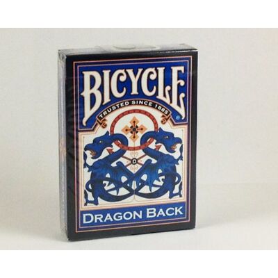 Bicycle Cartes dragon bleu - Publicité Bicycle Cartes dragon bleu - Publicité