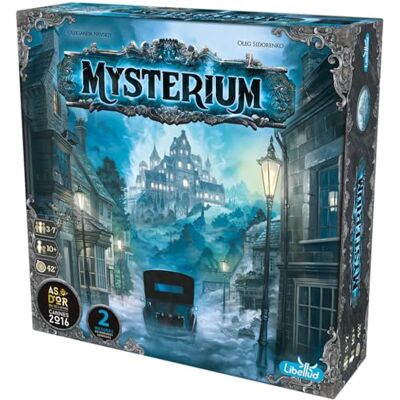 Asmodee Libellud MYSTERIUM Jeu de société coopératif pour 2 à 7 joueurs, à partir de 10 ans, durée de jeu jusqu'à 42 minutes Version Espagnole - Publicité Asmodee Libellud MYSTERIUM Jeu de société coopératif pour 2 à 7 joueurs, à partir de 10 ans, durée de jeu jusqu'à 42 minutes Version Espagnole - Publicité
